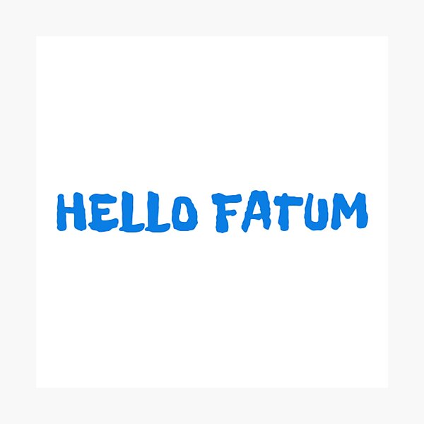 Item preview, Hello fatum designed and sold by Amanda-1308.