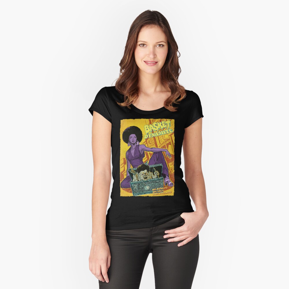 Item preview, Fitted Scoop T-Shirt designed and sold by gengiskahn.