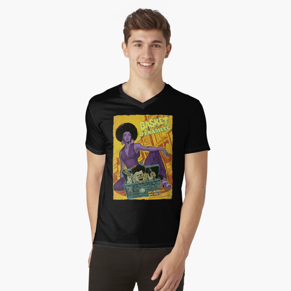 Item preview, V-Neck T-Shirt designed and sold by gengiskahn.