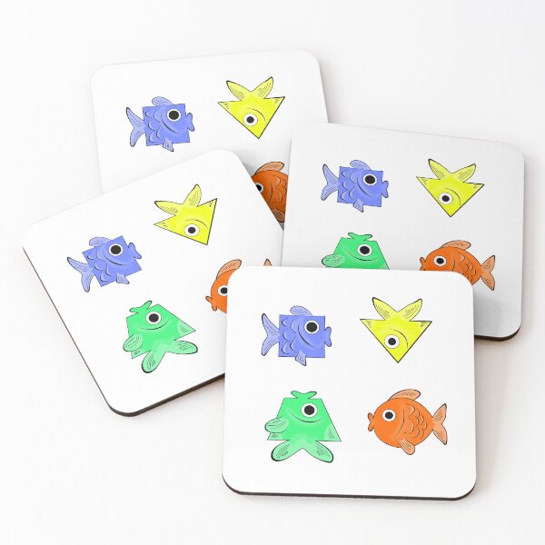 Item preview, Colorful fish pattern designed and sold by Mariia Berezhna.