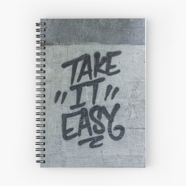 Item preview, street graffiti "take it easy"on a wall designed and sold by ydsdesigns.