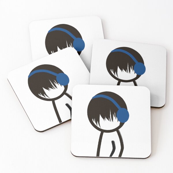 Item preview, Emo Boy Headphones 2 designed and sold by MetallicaMaster.