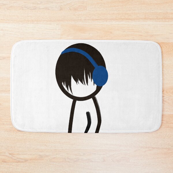 Item preview, Emo Boy Headphones 2 designed and sold by MetallicaMaster.