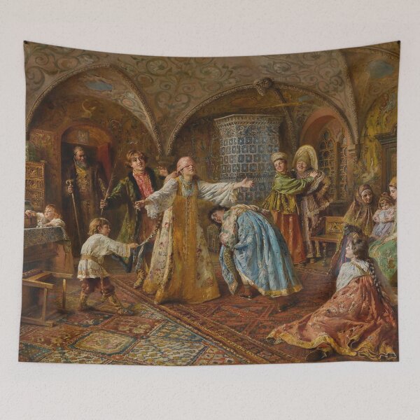 Item preview, Blind Man’s Bluff - Konstantin Egorovich Makovsky designed and sold by Vintage Designs +.