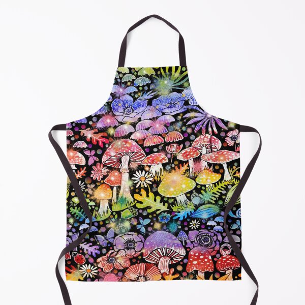 Item preview, Rainbow fungi forest disco funky fun designed and sold by MagentaRose.