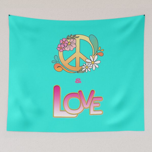 Item preview, PEACE & LOVE designed and sold by MyTshirtArt.