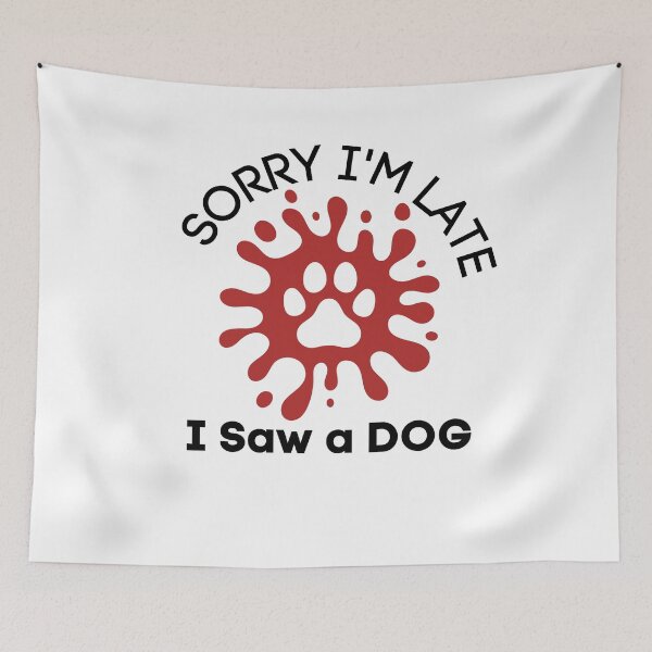 Item preview, sorry i am late i saw a dog designed and sold by ADDI FRANK.
