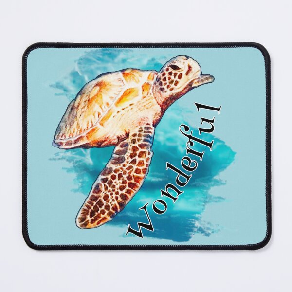 Item preview, Wonderful Sea Turtle in Blue Ocean | turtle lover designed and sold by NathBros.