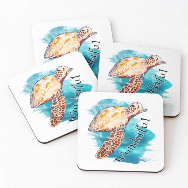 Item preview, Wonderful Sea Turtle in Blue Ocean | turtle lover designed and sold by NathBros.
