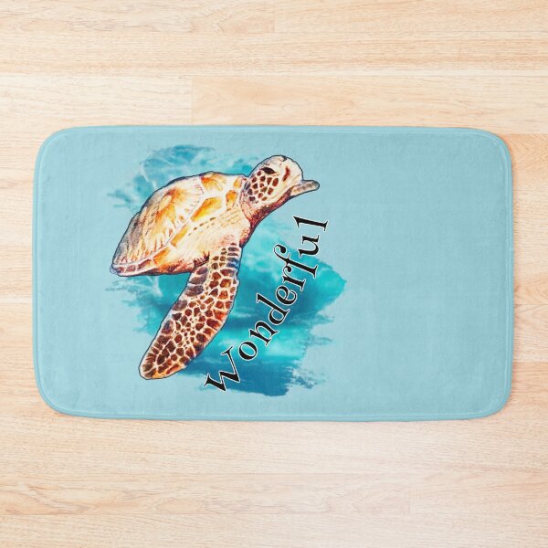 Item preview, Wonderful Sea Turtle in Blue Ocean | turtle lover designed and sold by NathBros.