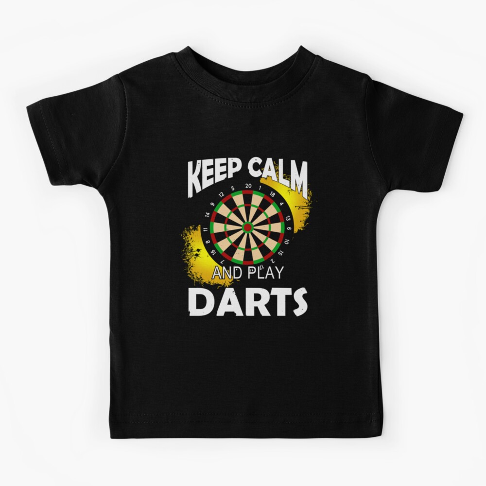 Keep Calm and Play Darts Kids Unisex Hoodie 