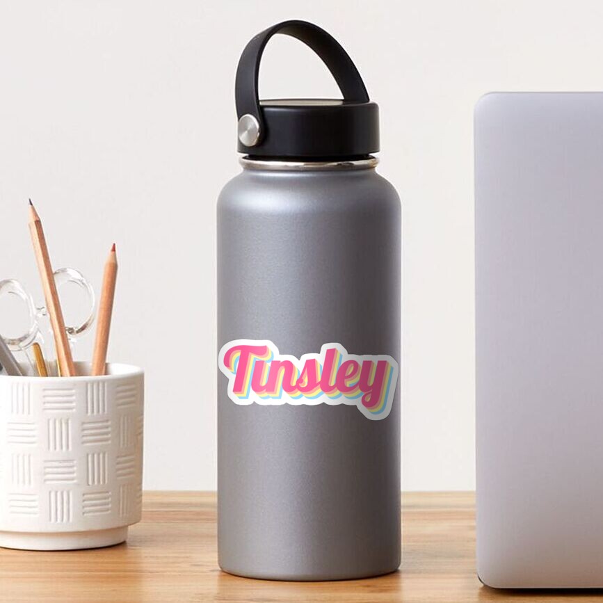 tinsley-sweet-baby-name-sticker-by-artomino-redbubble