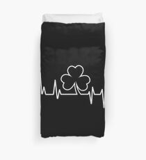 st patrick drinking Duvet Cover