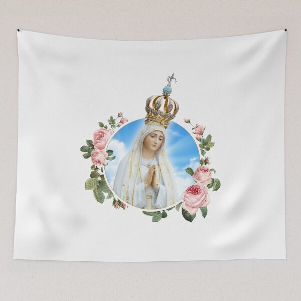 Artikelvorschau, Unsere Liebe Frau von Fátima (Nossa Senhora de Fátima) Rosen entworfen und verkauft von JustStayPositiv.