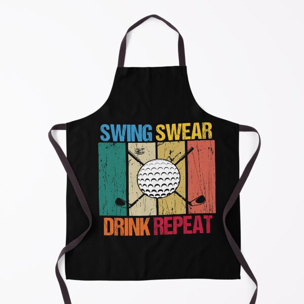 Aperçu de l'œuvre Citations de golf pour la fête des pères, répétition du swing, citation de boisson de golf créée et vendue par SheIsAQueen.