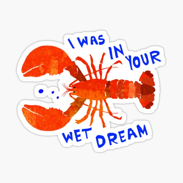 Lobster dream Sticker