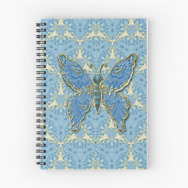 Item preview, GOLDEN BLUE BUTTERFLY 424. designed and sold by sana90.
