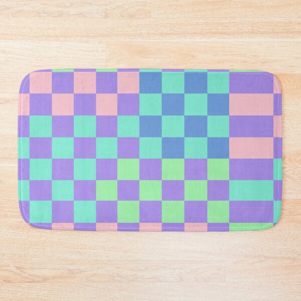Item preview, Mauve Mojito Color Block Check Pattern designed and sold by lauragraves.