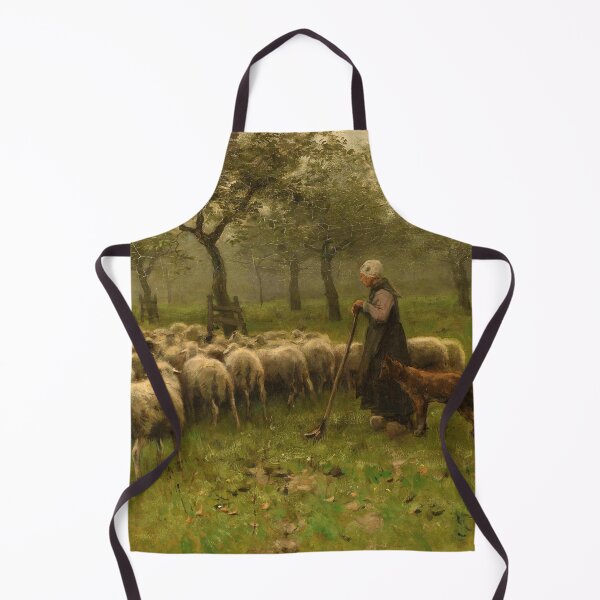 Item preview, Herderin Met Kudde Schapen by Anton Mauve (c 1870) designed and sold by allhistory.