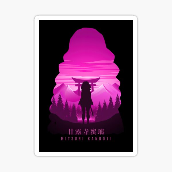 Mitsuki Kanroji Sticker For Sale By Jonathanjeffrey Redbubble