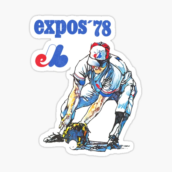 1978 Montreal Expos ---- Vintage Faded Baseball Design  Essential