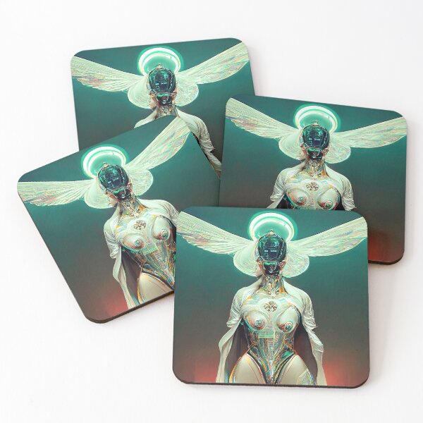 Item preview, Cybernetic Angel designed and sold by AM FineArtPrints.