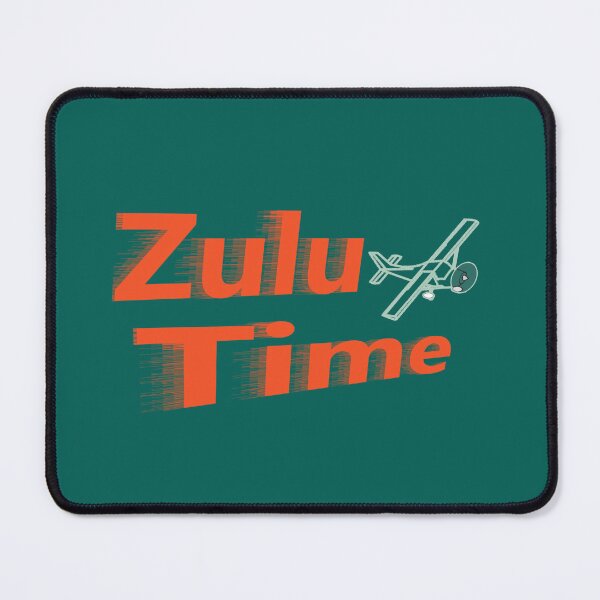Item preview, Zulu Time (Greenwich Mean Time) abstract design designed and sold by lobodelnoir.