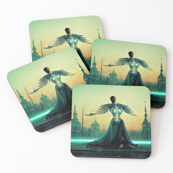 Item preview, Cybernetic Angel designed and sold by AM FineArtPrints.