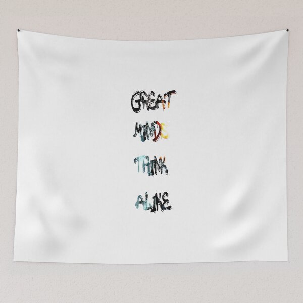 Item preview, Great minds think alike designed and sold by NewTopDesign.
