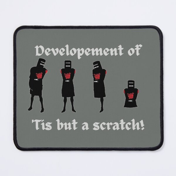 Item preview, Development of 'Tis but a scratch! designed and sold by Monkyra.