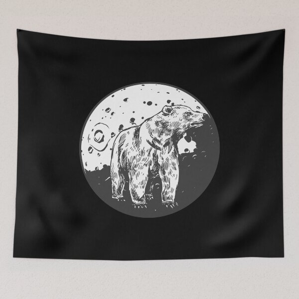 Item preview, Busy Bear On The Moon designed and sold by MixyMugs.