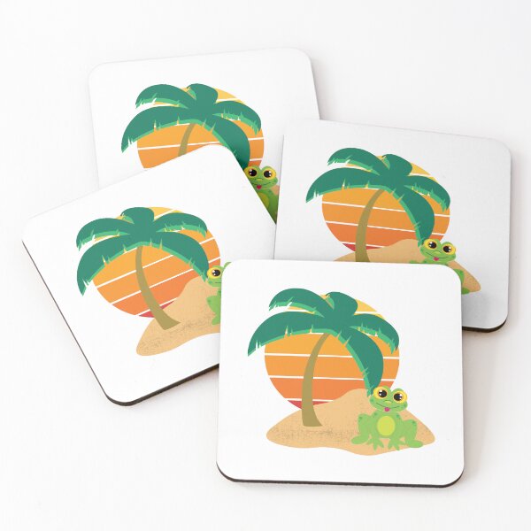 Item preview, Frog at the Beach designed and sold by Snacky Paws.
