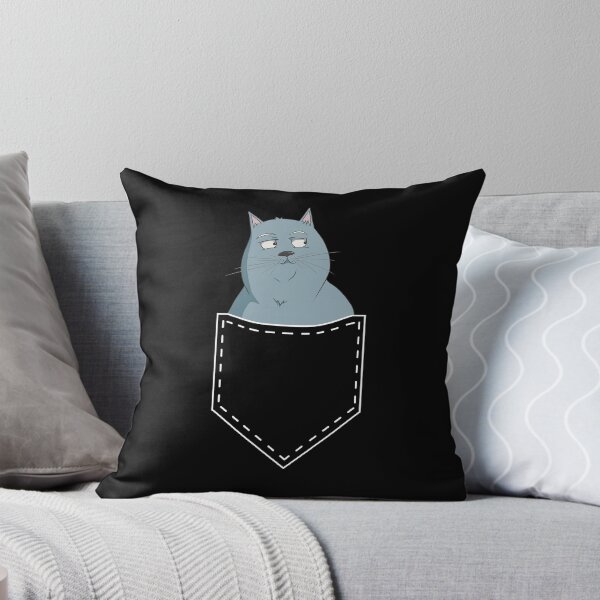 Item preview, Arrogant Cat in Pocket - Cute Retro Kawaii Anime Cat Lover designed and sold by r-silver.