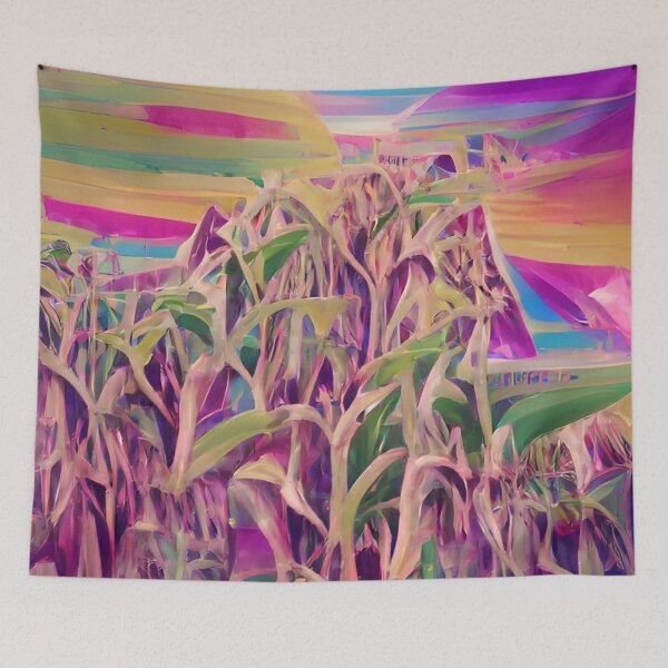 Item preview, Corn Field | Artificial Inteligence Generated Art designed and sold by AllAboutAI.