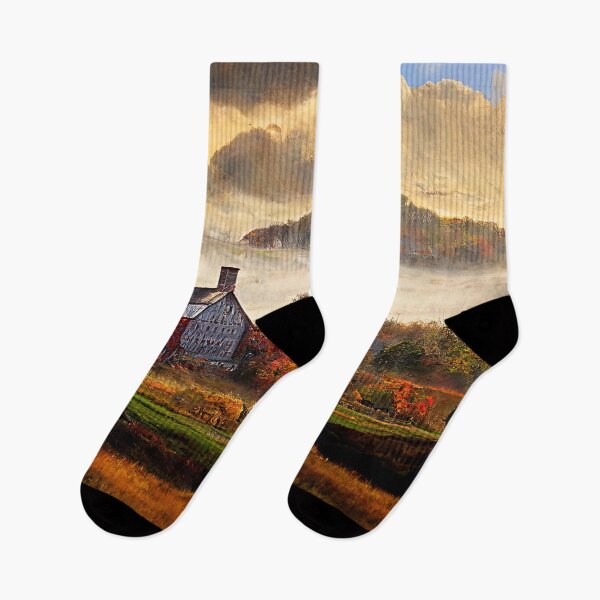 Item preview, New England in autumn designed and sold by AM FineArtPrints.