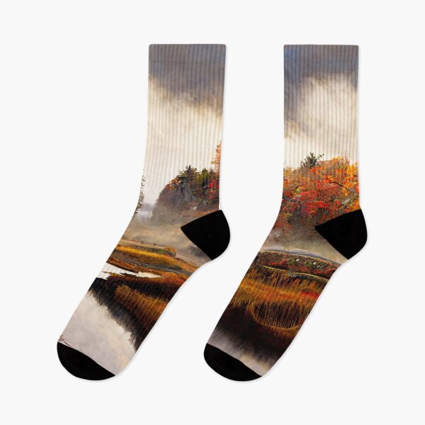 Item preview, New England in autumn designed and sold by AM FineArtPrints.