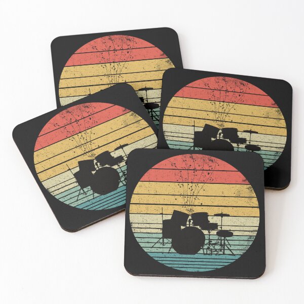 Item preview, Music Drums On Vintage Sunset designed and sold by Primroaddesigns.