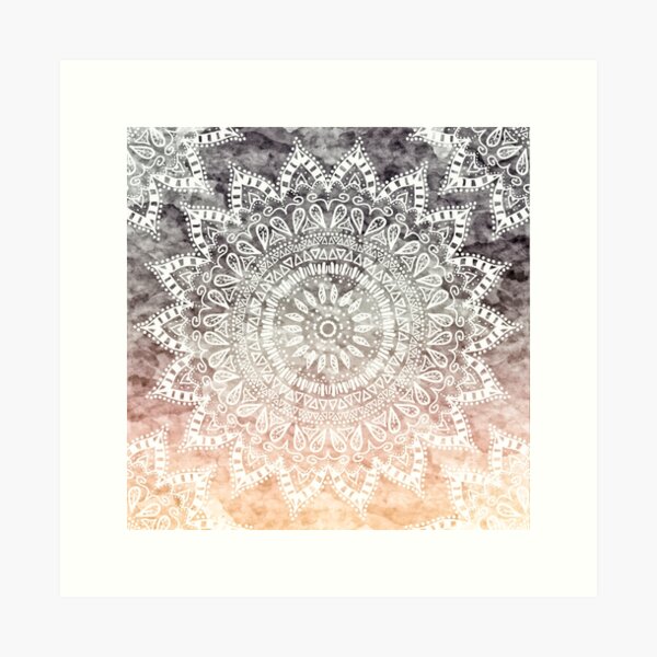 Item preview, BOHEMIAN HYGGE MANDALA designed and sold by nikamartinez.