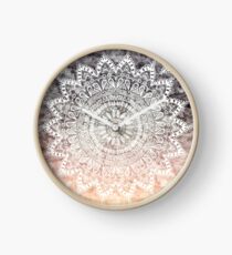 BOHEMIAN HYGGE MANDALA Clock