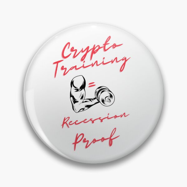 Artikelvorschau, Krypto-Training = Rezessionssicher entworfen und verkauft von MixedBags.
