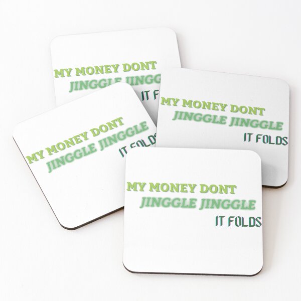 Item preview, My money don't jiggle jiggle it folds designed and sold by HdanRDesign.