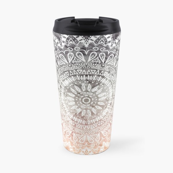 BOHEMIAN HYGGE MANDALA Travel Mug