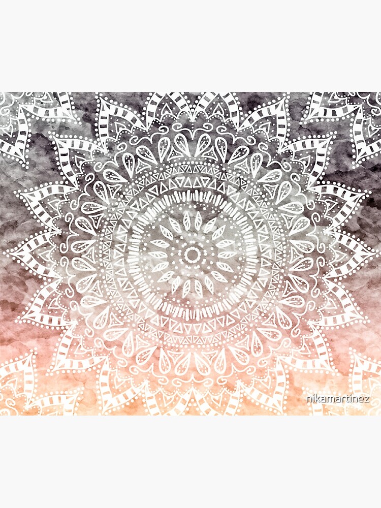BOHEMIAN HYGGE MANDALA by nikamartinez