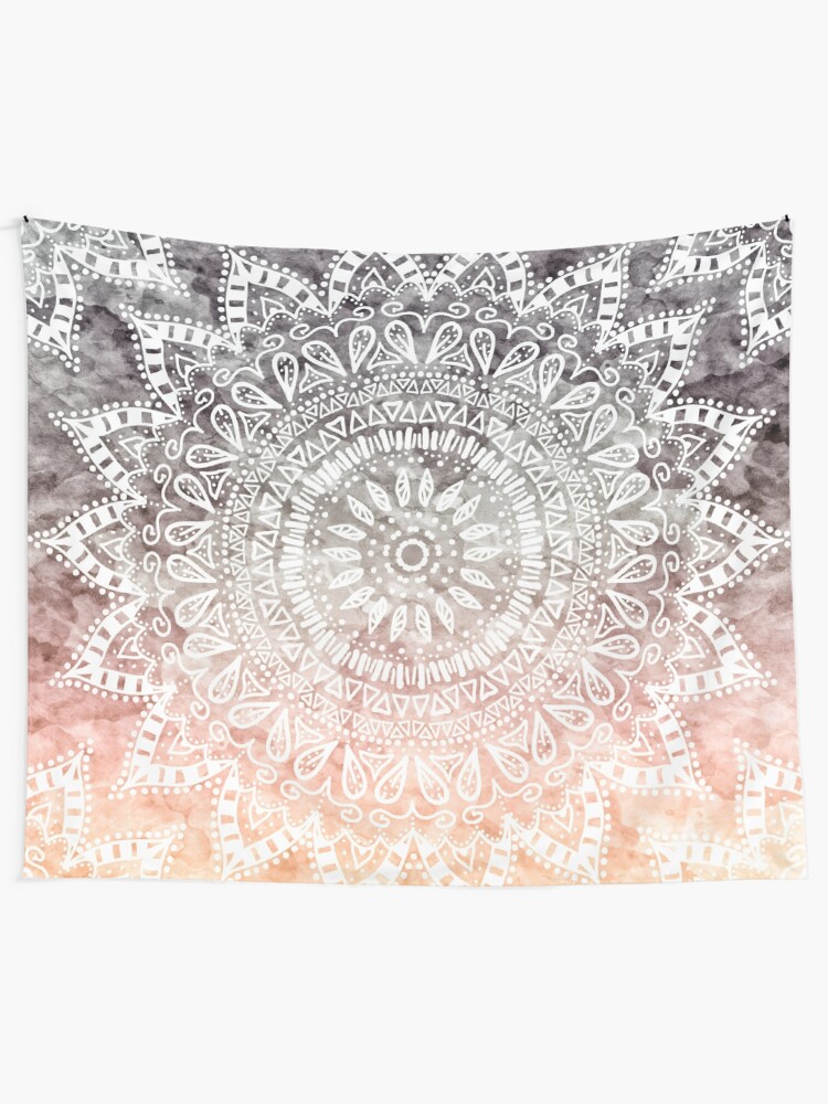 Alternate view of BOHEMIAN HYGGE MANDALA Tapestry