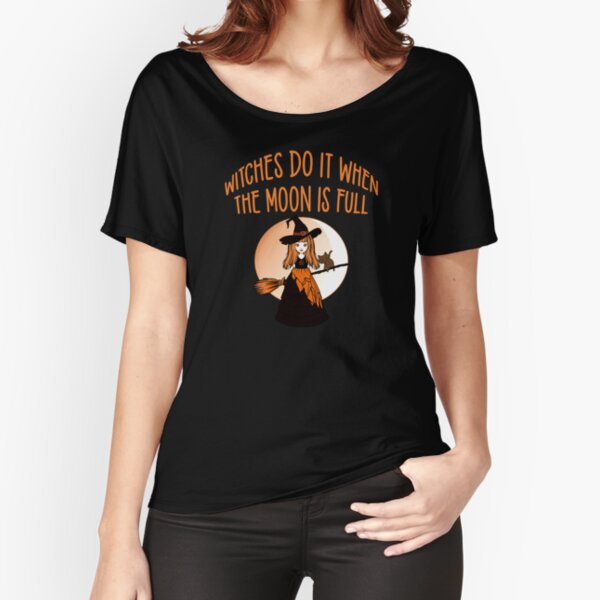 Item preview, Orange Witches Do it when the Moon is Full Cheeky Witch® designed and sold by cheekywitch.