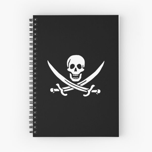 Item preview, Pirate Flag of Jack Rackham 1682-1720 designed and sold by bayberrygal.