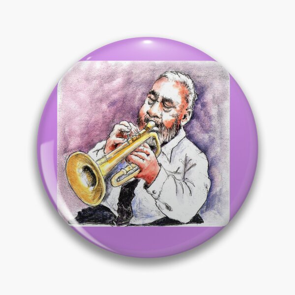 Item preview, Old Bearded Jazz Trumpet Player In New Orleans designed and sold by DonSylvester.