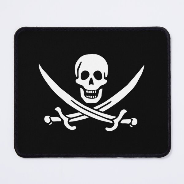 Item preview, Pirate Flag of Jack Rackham 1682-1720 designed and sold by bayberrygal.