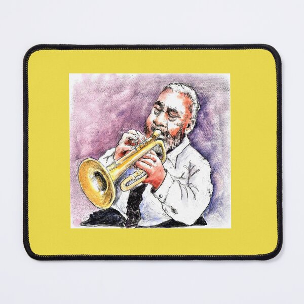 Item preview, Old Bearded Jazz Trumpet Player In New Orleans designed and sold by DonSylvester.