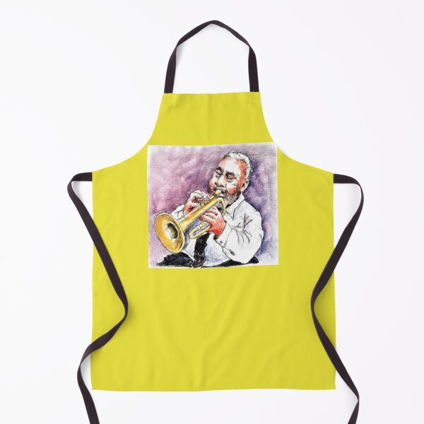 Item preview, Old Bearded Jazz Trumpet Player In New Orleans designed and sold by DonSylvester.